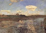 Levitan, Isaak The lake sketch to the of the same name picture oil